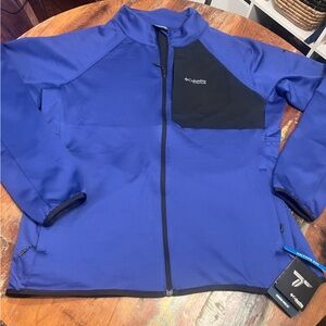 NWT Columbia Women’s Triple Canyon Grid Fleece Full Zip Jacket
